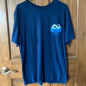 Cookie Monster pocket tshirt